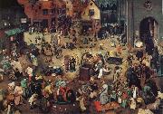 NEEFFS, Pieter the Elder The Battle Between Carnival and Lent china oil painting artist
